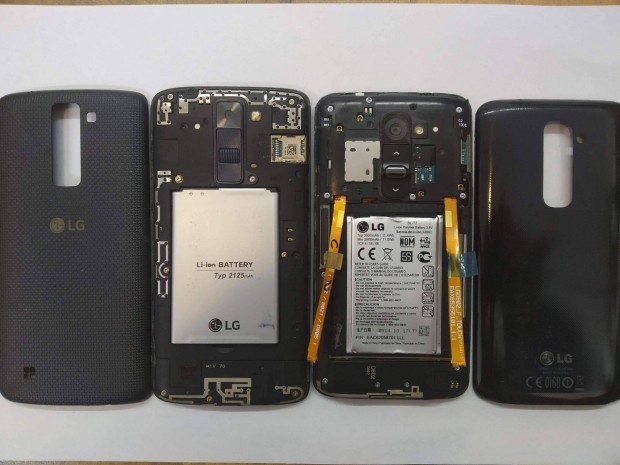 LG G2 D802 K8 K350n G4C H525N akksi BL-T7 BL-46ZH BL-54SH LCD kijelző