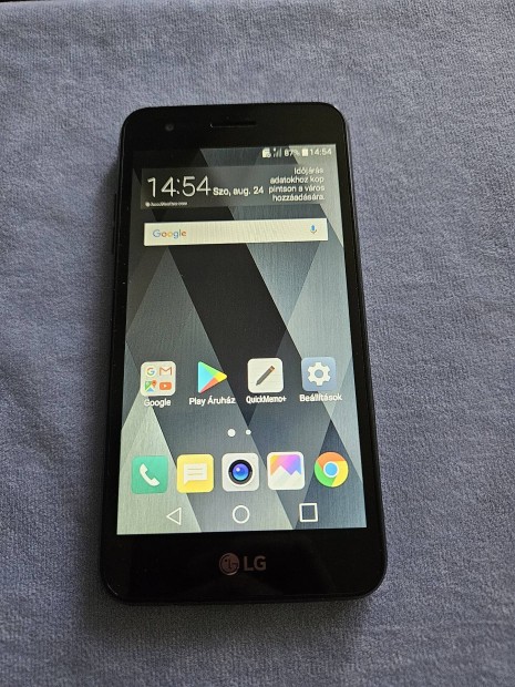 LG K4 M160 mobiltelefon, okostelefon