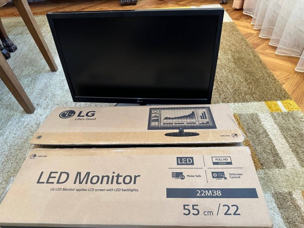 LG LED monitor full HD 22M38