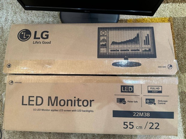 LG LED monitor full HD 55cm/22