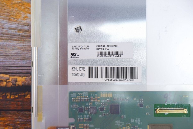 LG LP173WD1-TLP5 17.3 laptop kijelz matt LED 40 PIN