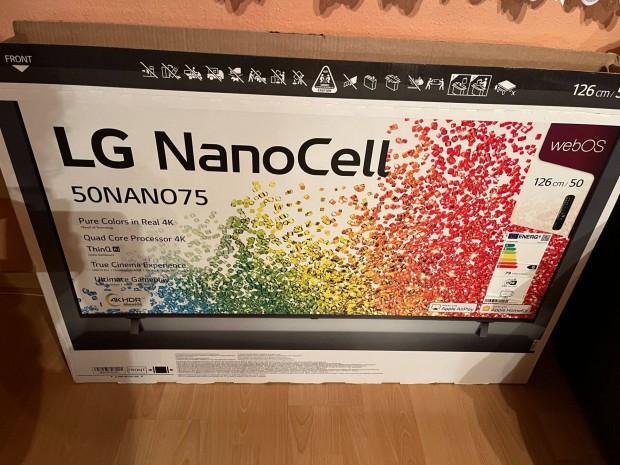 LG Nanocell 50 Nano75 4K HDR SMART TV + Magic Remote (50Nano753PR)