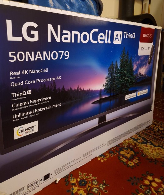 LG Nanocell 50" Nano79 4K TV HDR Smart (127cm)