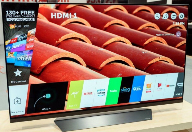 LG OLED55E8PLA,138cm, 4K, UHD, Smart, Wifi, HDR, veg kivitel, OLED tv