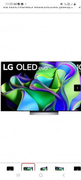 LG OLED 55C39LC Evo Smart Wifis Okos 4K 2024 v 