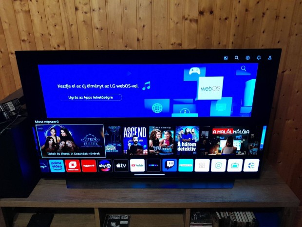 LG OLED 55" TV, 139 cm, 4K Ultra HD, HDR, webos Thinq AI