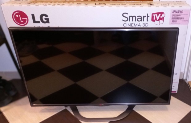 LG SMART skkpernys TV 42LA620S - ZA tip. - Alkatrsznek !