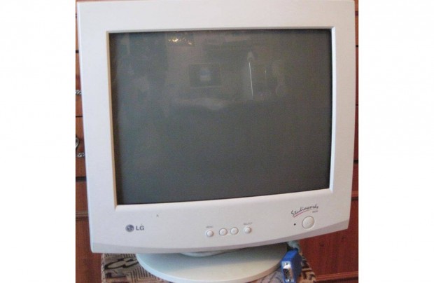 LG Studioworks 15" CRT monitor szp llapotban