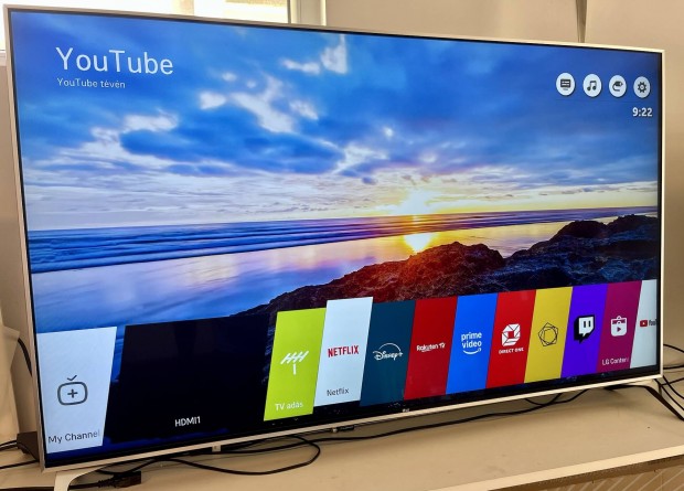 LG Super UHD 140cm 4K tv