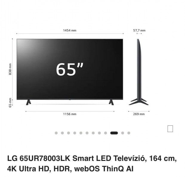 LG TV 65UR78003LK