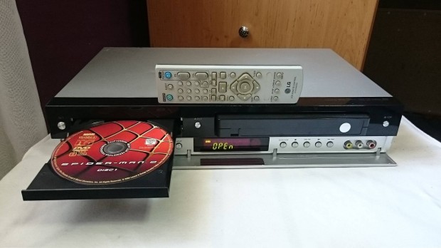 LG V190 DVD VHS vide komb lejtsz + tvirnyt 