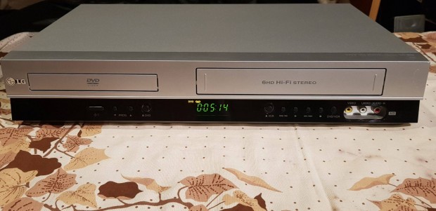 LG dvd lejtsz vide komb 6 fejes VHS Panasonic Samsung