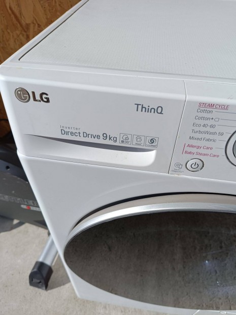 LG elltlts mosgp, 9kg, 1400 ford/perc Wi-Fi, A+++ energiaosztly,