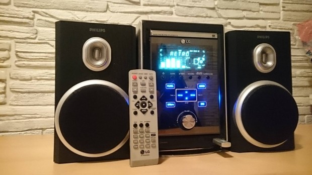 LG hifi, erst, USB, CD lejtsz, RDS rdi, AUX