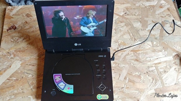 LG hordozható dvd, cd, usb lejátszó