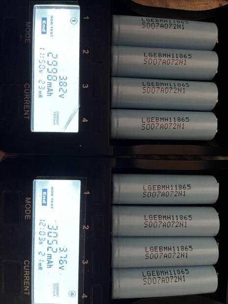 LG li-ion 18650 akku cellk 2900mah-3100mah