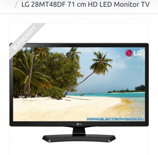 LG monitor tv elad 