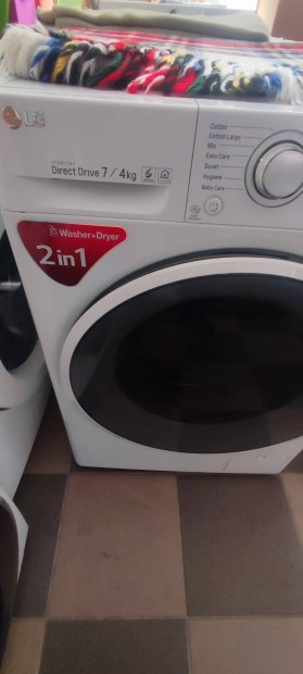 LG mosó szárítógép hibátlan újszerű tiszta megkímélt állapotban eladó