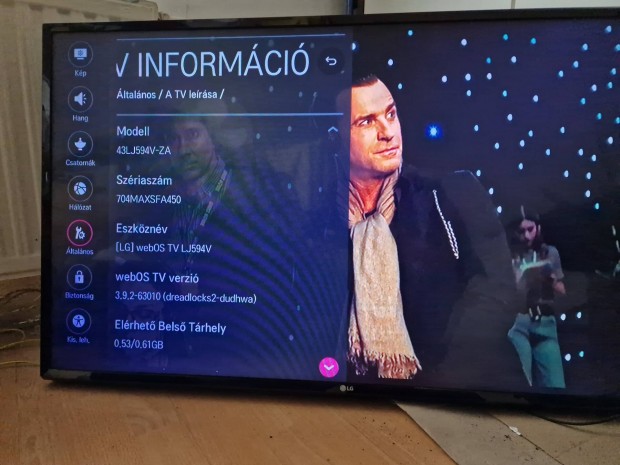 LG smart tv 108cm 