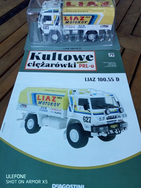 LIAZ 100.55 D Deagostini 1/43 j!!! Bontatlan!!! jsggal!!!