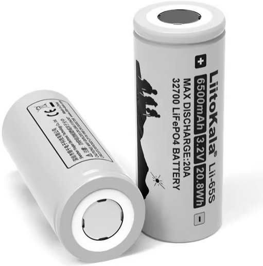 LII-65S 32700 3.2V LiFePO4 6500mah 35A Akkumultor  (5449)