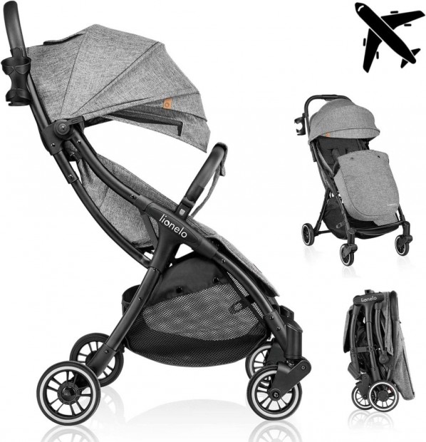 LIONELO Julie One Könnyű babakocsi 0 hó- 22 kg- ig - Outlet termék