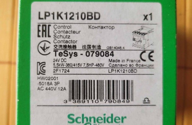 LP1K1210BD Mgnes kapcsol /Schneider/