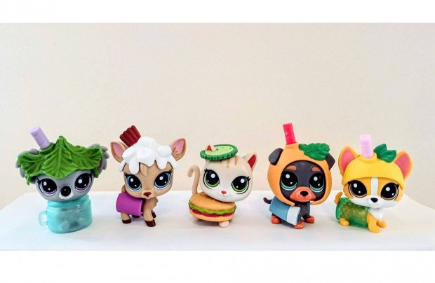 LPS Little Littlest Pet Shop Food and Drink Pets figura csomag