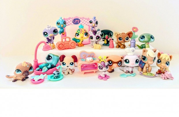 LPS Little Littlest Pet Shop Legjobb bartok: figura csomag