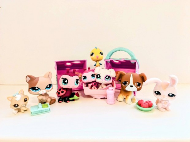 LPS Little Littlest Pet Shop Legjobb bartok figura szett 2