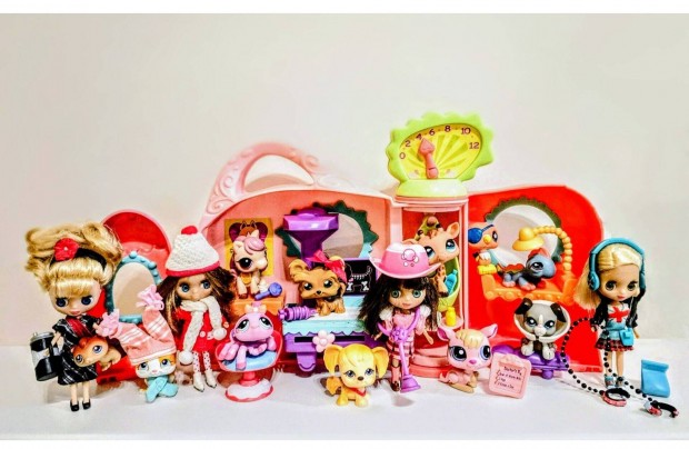 LPS Little Littlest Pet Shop llatklinika: hz, figura, baba csomag