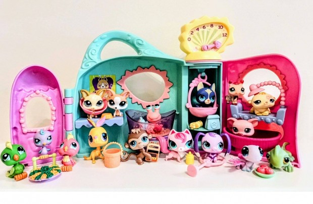 LPS Little Littlest Pet Shop ház és figura csomag