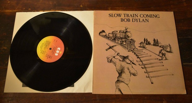 LP Bob Dylan Slow Train Coming