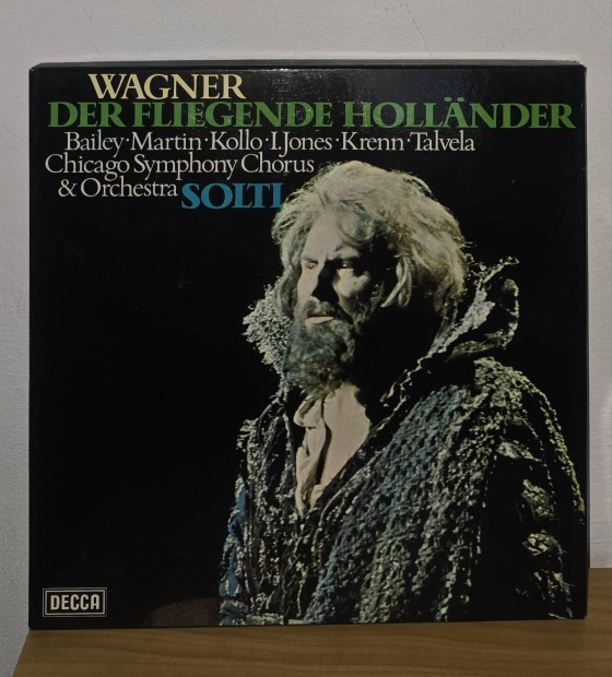 LP Box:Wagner:A walkr/A bolyg hollandi-Decca,ENG bakelit 