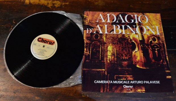 LP Camerata Musicale Arturo Palavese Adagio D'Albinoni
