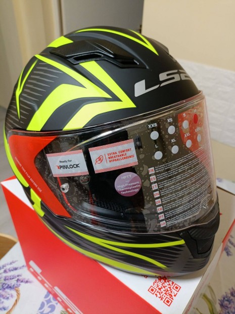 LS2 zárt sisak, vadi új (2025), garanciális eladó!