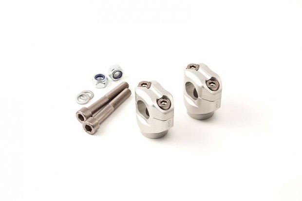 LSL bilincskszlet Bonneville &amp; Scrambler, 22,2 mm, ezst