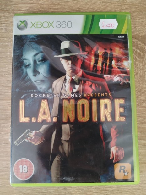 L.A Noire Xbox 360 jtk 