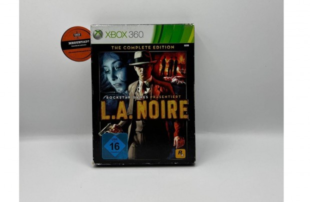 L.A. Noire Complete Edition Steelbook - Xbox 360 jtk, hasznlt