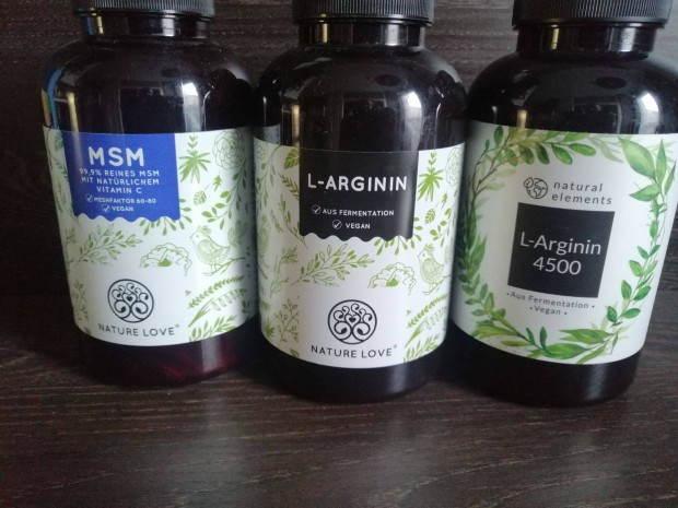 L-Arginin s MSM nagydzis Vegan kapszula nagycsomagos olcsn tad