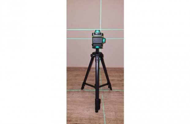 L. Dupla aksi+tripod 4D-16 vonalas 360 zldfny szintezlzer