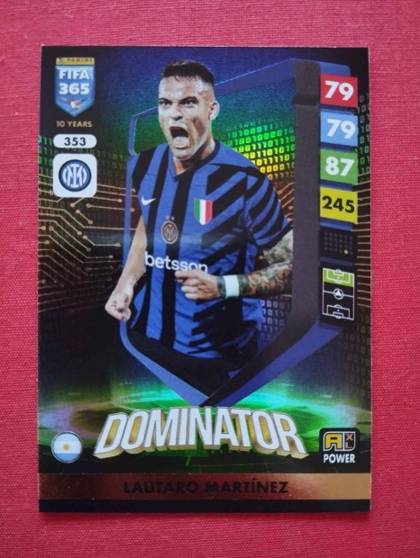 L. Martinez Internazionale FIFA 365 2025 Power Dominator focis krtya