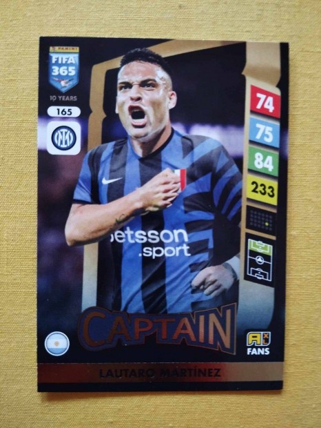 L. Martinez (Internazionale) FIFA 365 2025 Captain focis krtya