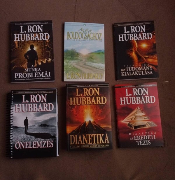 L. Ron Hubbard knyvgyjtemny (szcientolgia) 