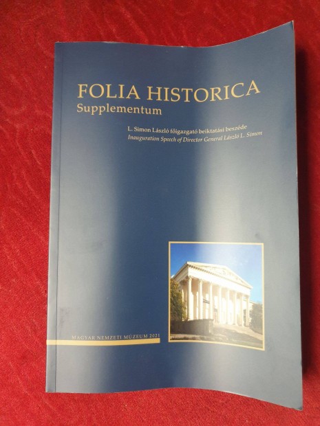 L. Simon Lszl - Folia Historica Supplementum