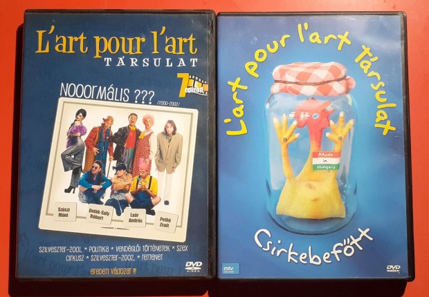 L'art pour L'art trsulat DVD-k