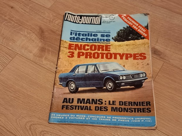 L'auto-journal auto journal francia retr auts magazin