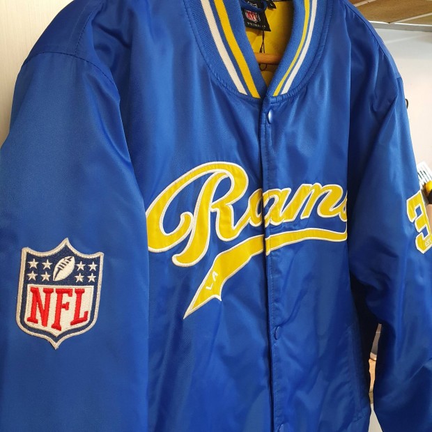 L-es Los Angeles Rams NFL varsity bomber dzseki kabt