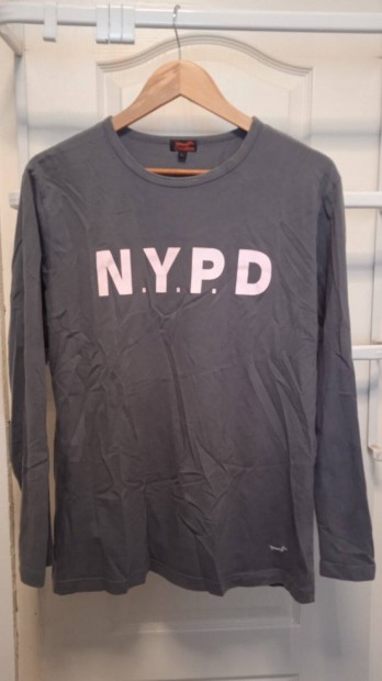 L-es NYPD uniszex hossz ujj pulver pulcsi pl