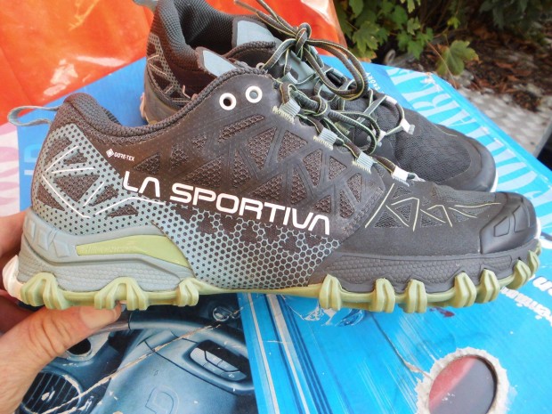 La Sportiva zld-szrke 41-es tracip elad,